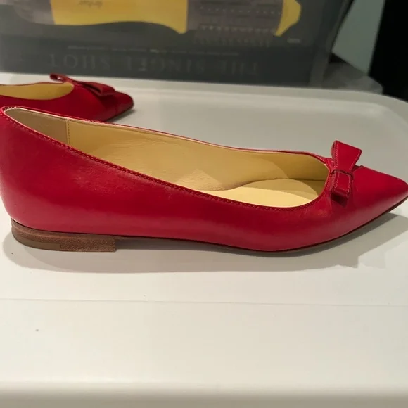 Pre-Owned Sarah Flint Natalie in Red Vacchetta Leather - Picture 11 of 13
